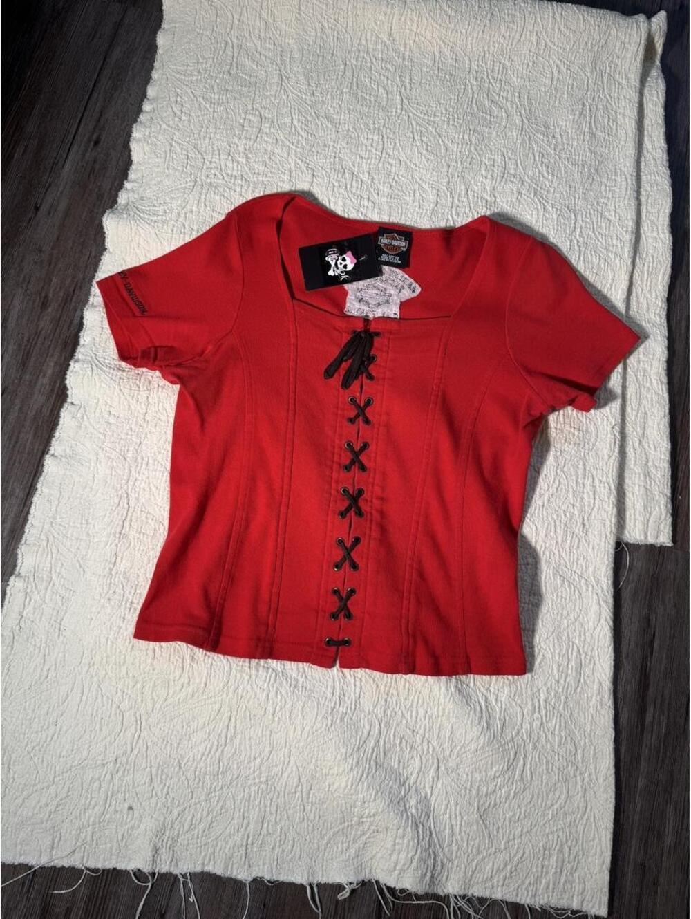 Harley Davidson red t-shirt